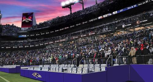 Baltimore Ravens - VIP Sideline Seating